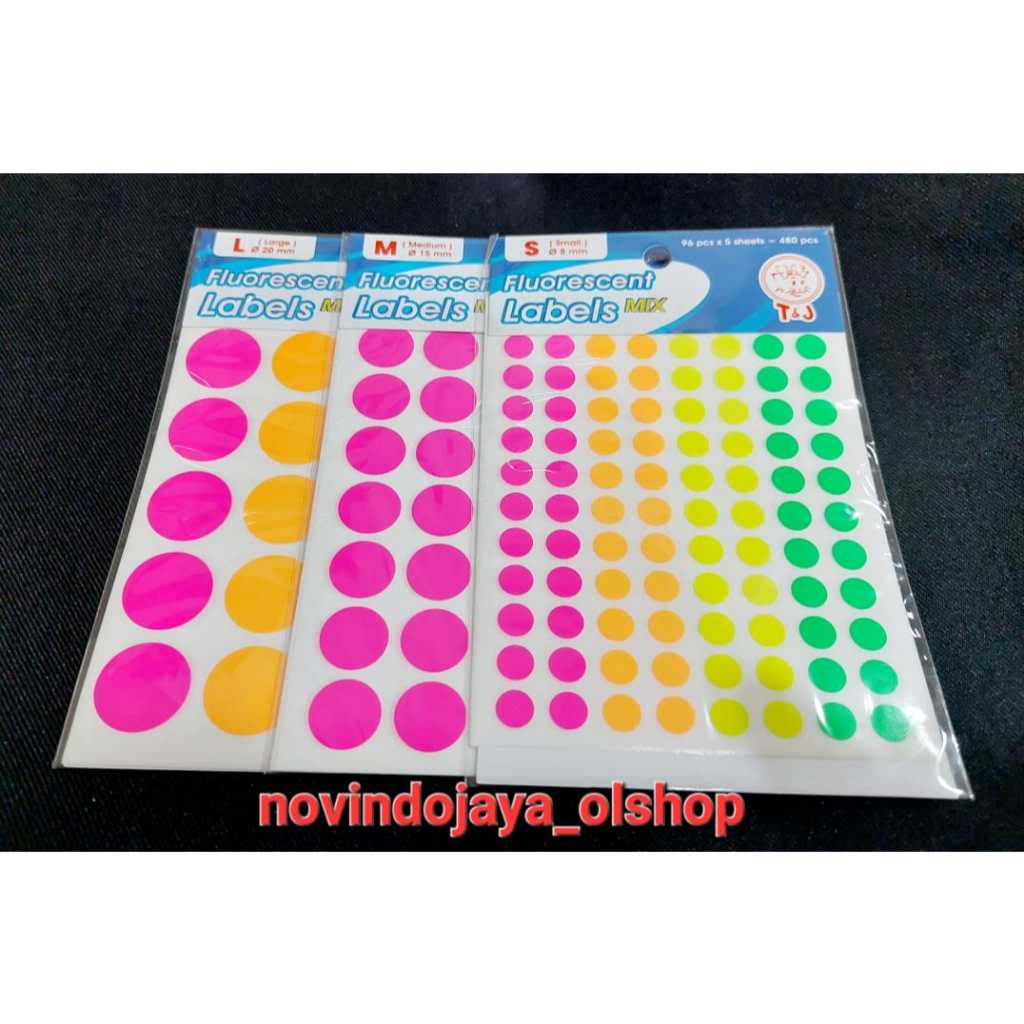 

LABEL TOM & JERRY FLUORENCENT MIX LABEL UKURAN S M L TERLARIS