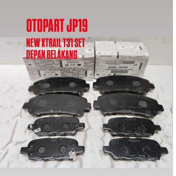 BRAKE PAD NEW XTRAIL T31 KAMPAS REM SET DEPAN BELAKANG NEW XTRAIL T31