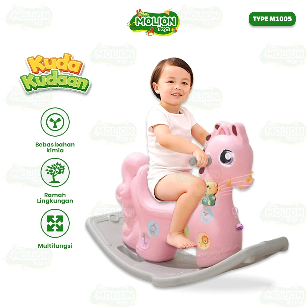Molion Mainan Kuda Kudaan Anak Jungkat Jungkit Rocking Horse M1005