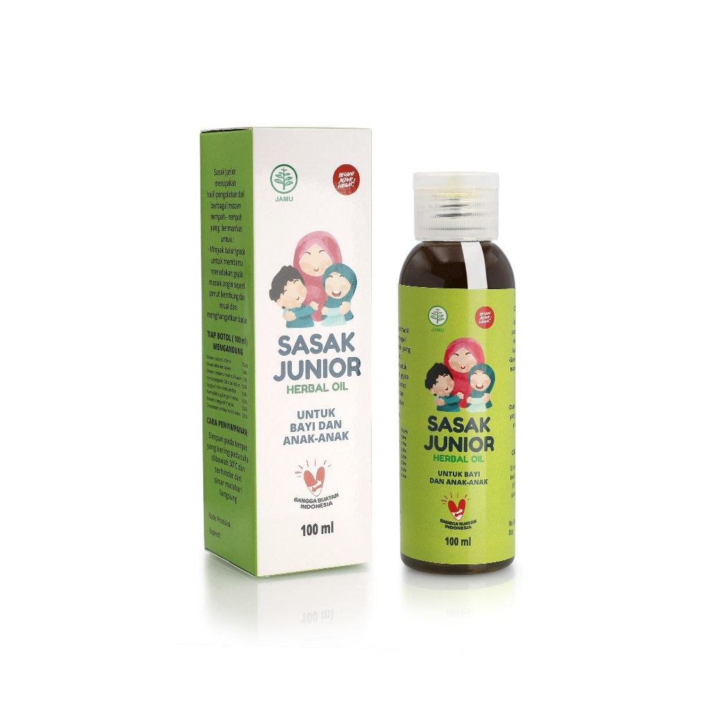 Sasak Junior Herbal Oil 100ml