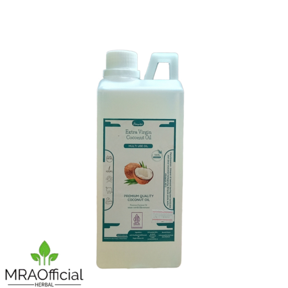 

VCO Virgin Coconut Oil 1 Liter | Vco Fourvico | Minyak Kelapa Murni - 1 liter
