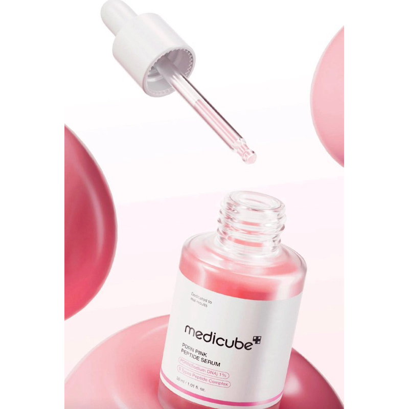 PRE ORDER MEDICUBE PDRN (salmon DNA) Pink Peptide Ampoule 30 ml