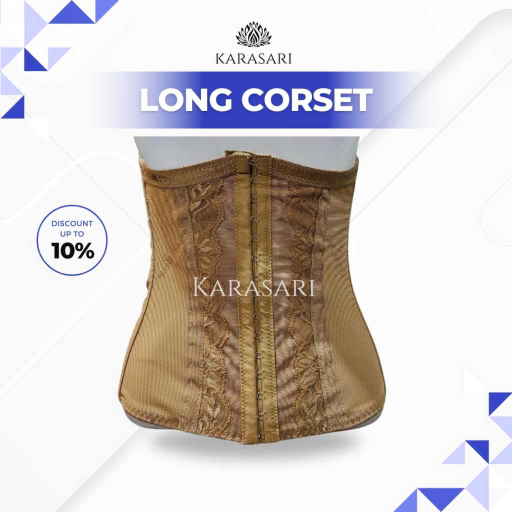 [KARASARI] BARBARA LONG CORSET FIORI