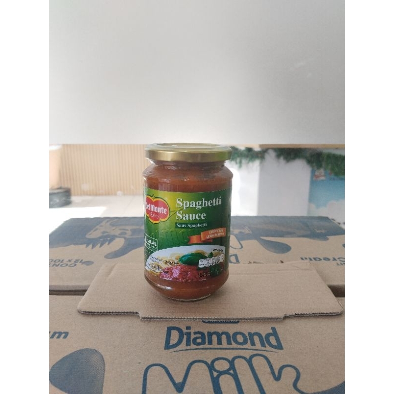 

Delmonte cooking spagheti sauce 330gr (saus spaghetti)