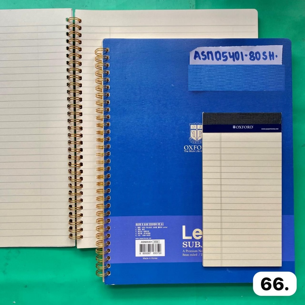 

NOTEBOOK OXFORD NB 80"S ASN05401 (30)