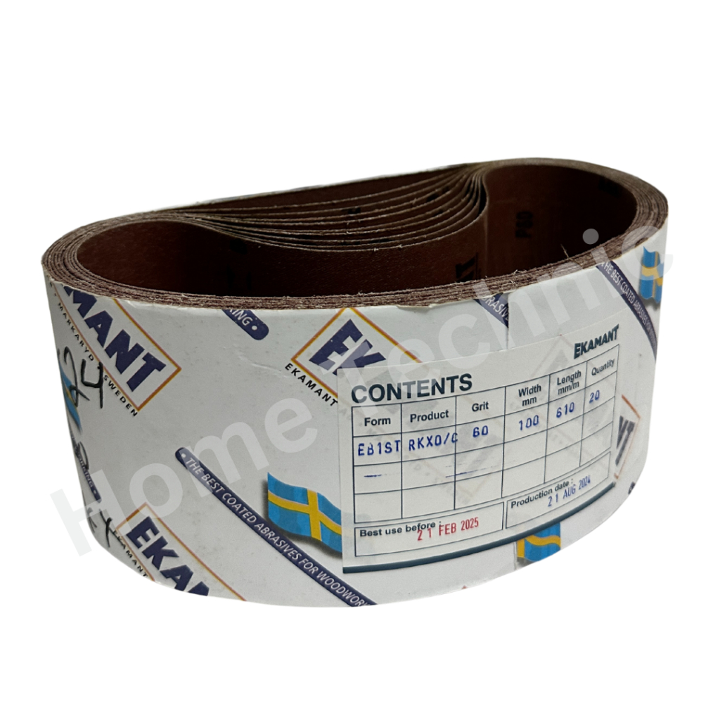 4"x24" #60 Amplas roll kain Kaku RKXO Ekamant / AMPLAS ROLL / AMPLAS BELT #60