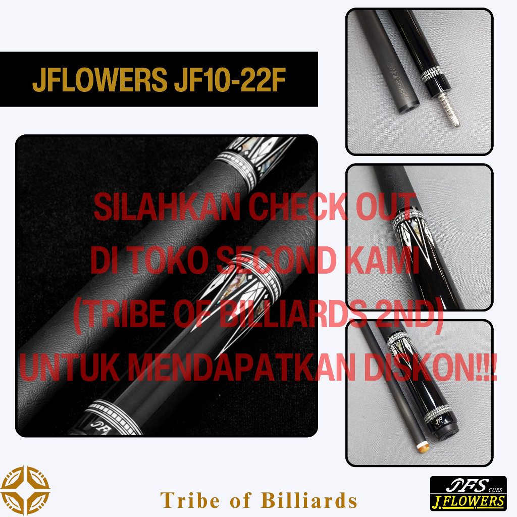 JFLOWERS - Stick Billiard - JF10-22F