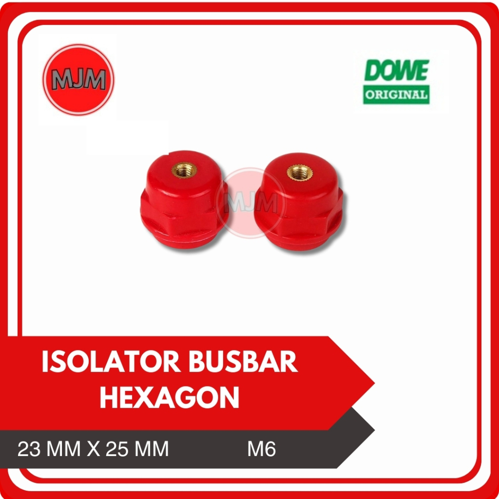 Busbar Insulator/Isolator Hexagonal SM 25 M6