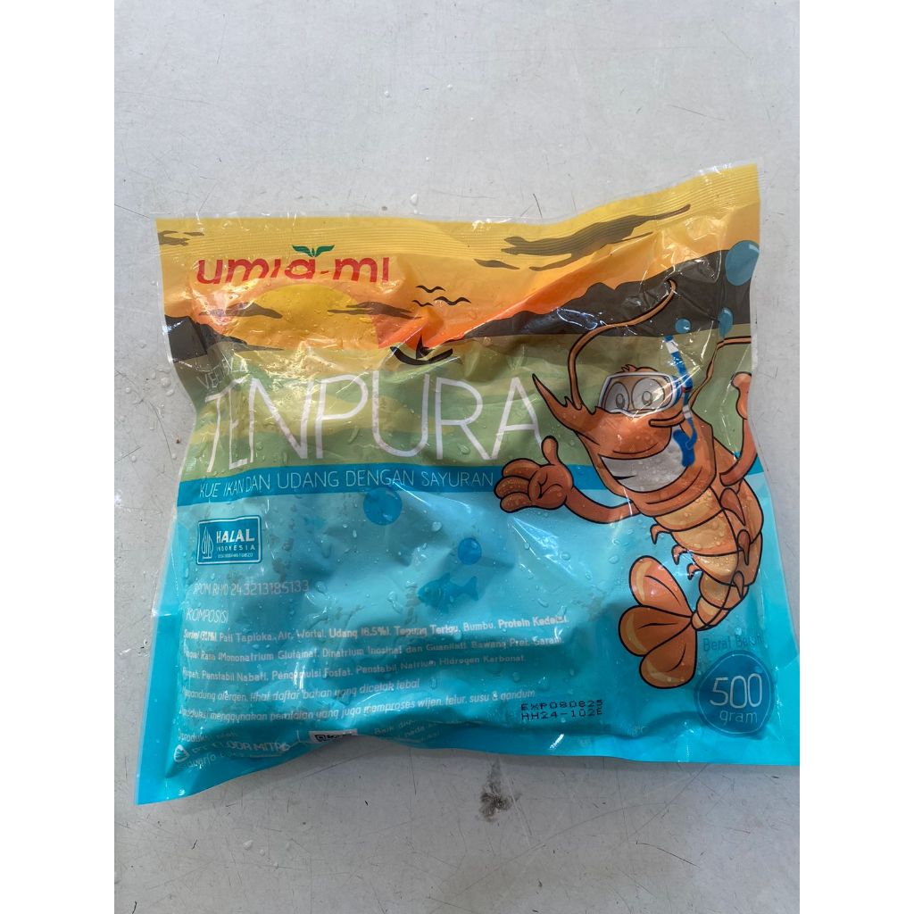 

Umiami Tempura Udang dan Sayuran 500 Gram