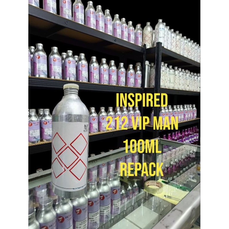 Bibit Parfume 212 VIP men By Iberchem Repack 100ml