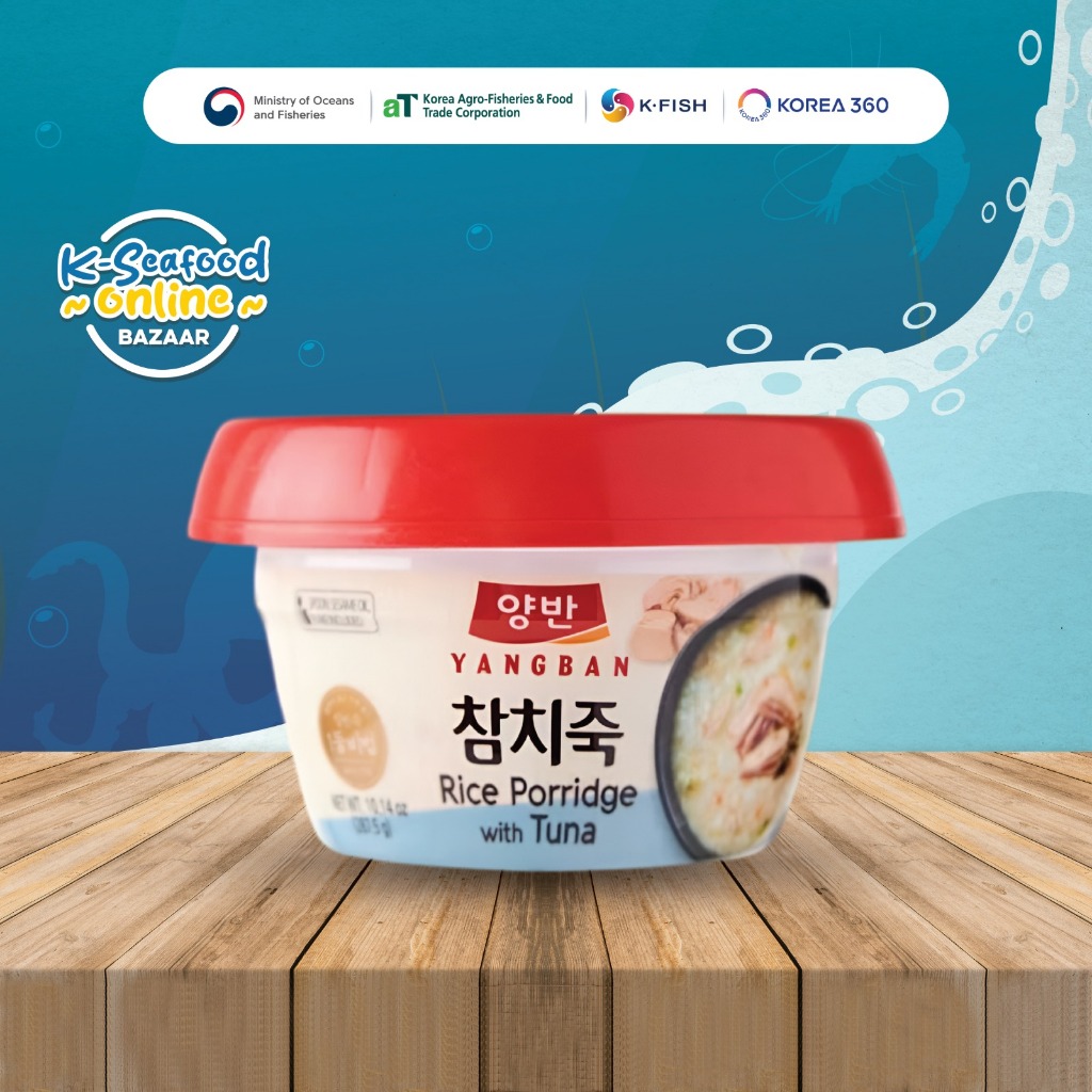

K- Dongwon Rice Porridge With Tuna Bowl /Bubur Siap Saji Dengan Tuna.