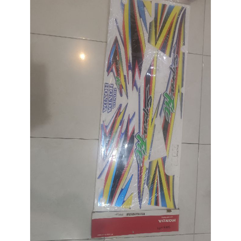 striping supra fit original ahm kode part 871X0-KTL-890ZC