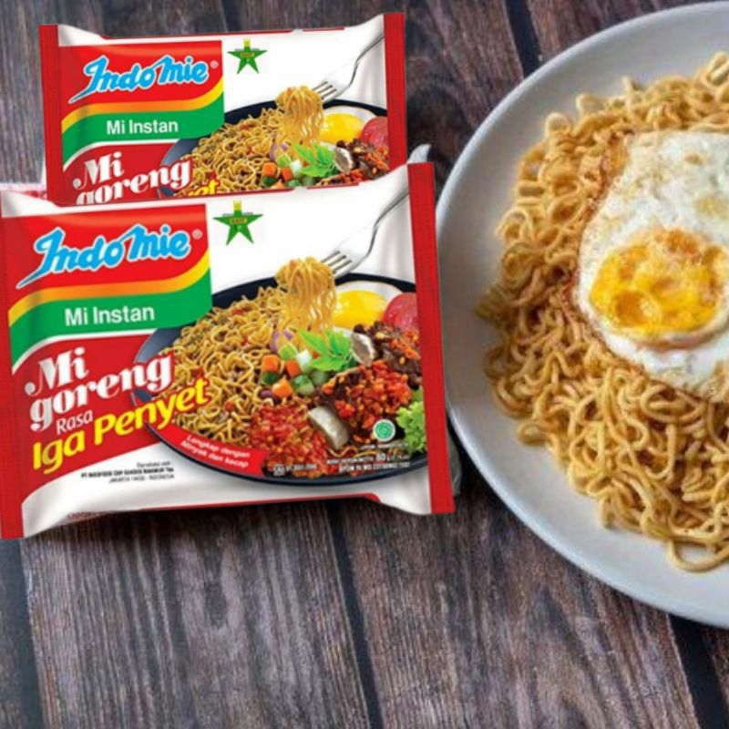 

INDOMIE MI GORENG RASA IGA PENYET ISI 85 GRAM