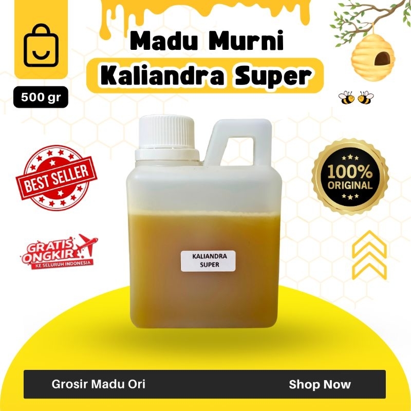 

Grosir Madu Ori Kaliandra Super 500gr