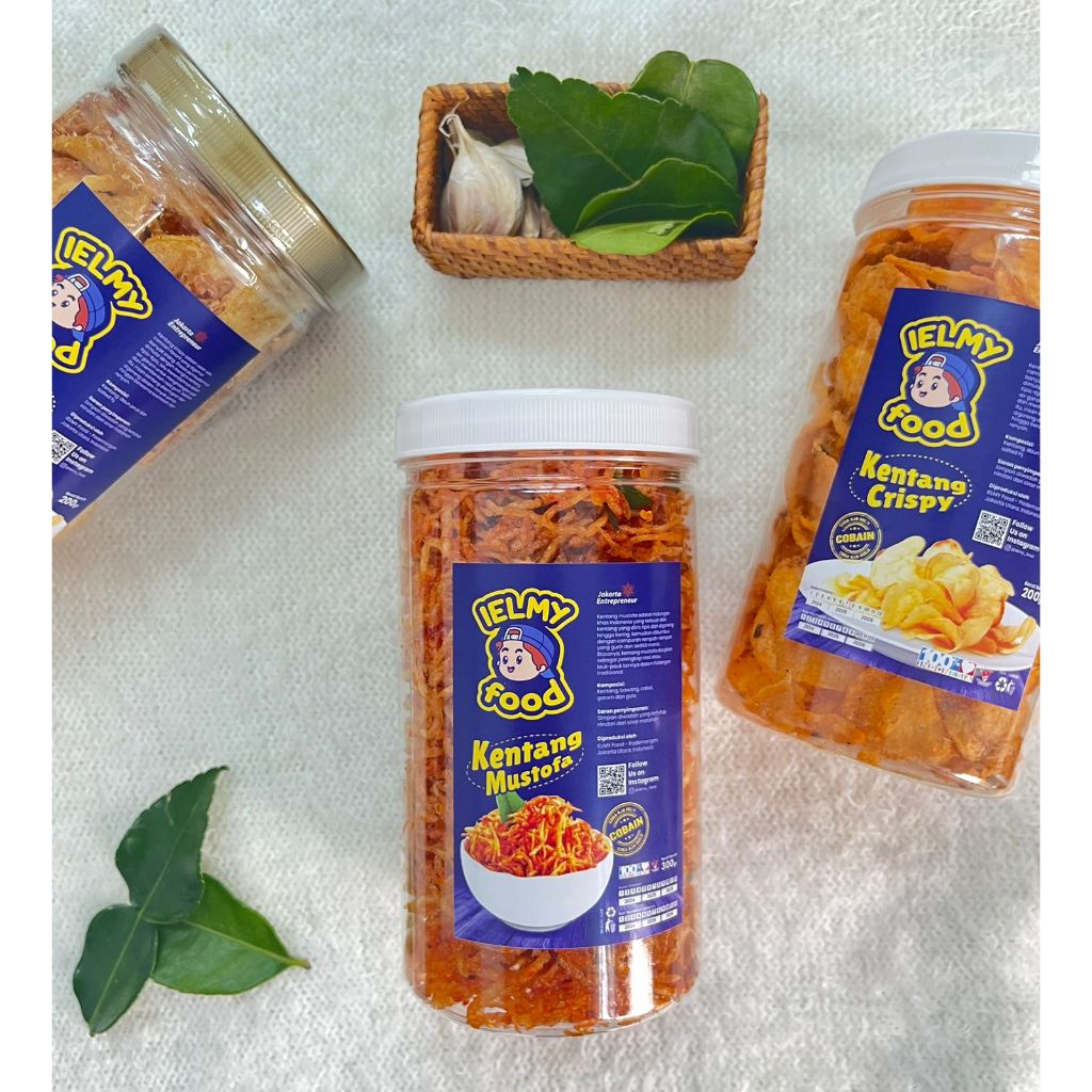 

Kentang Mustofa Kacang. Cemilan Premium Enak (IELMY FOOD) Toples