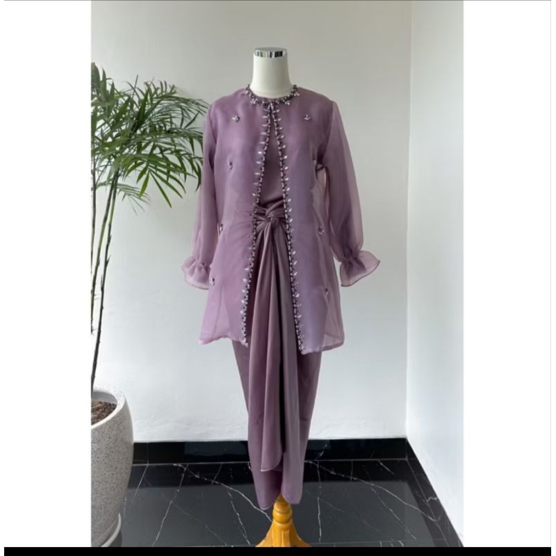 one set jemma organza premium