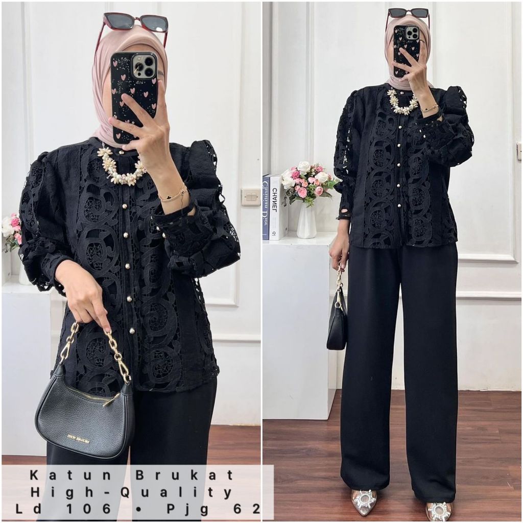 Atasan Brokat Wanita | Brokat Atasan | Atasan Brokat | Atasan Brokat Kondangan | Atasan Brukat | Ata