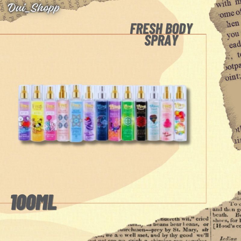 Fresh & Cologne body spray 100ml