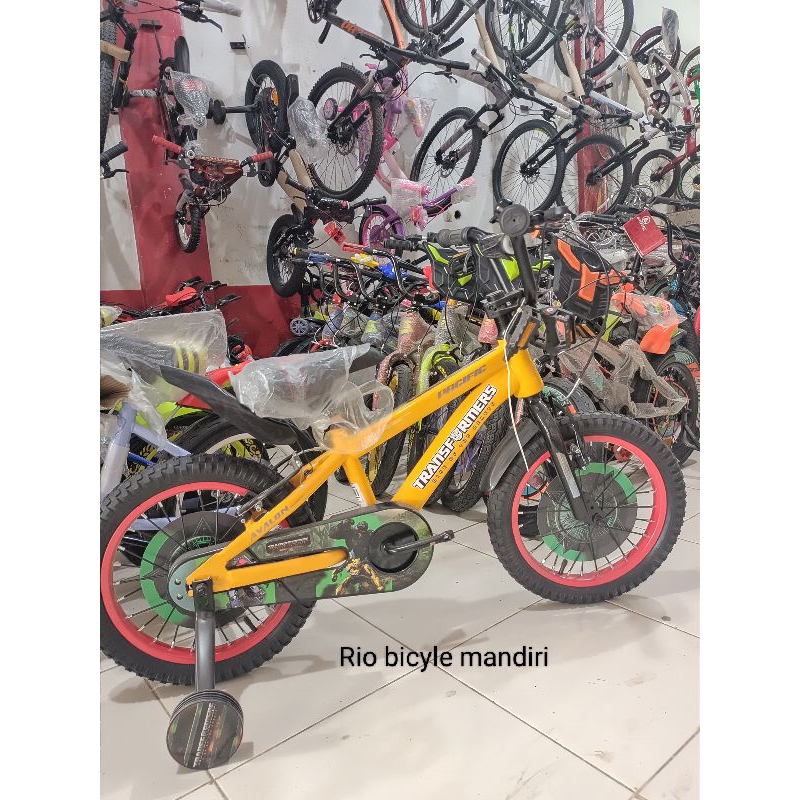 sepeda bmx pacific transformer ring 16 inchi