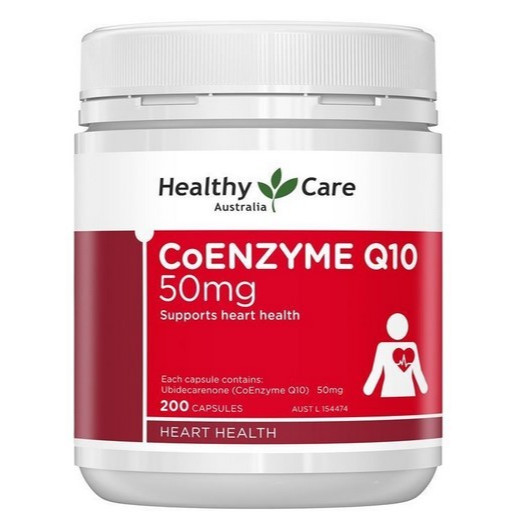 Healthy Care Coenzyme Q10 50mg 200 capsules 200 tablets