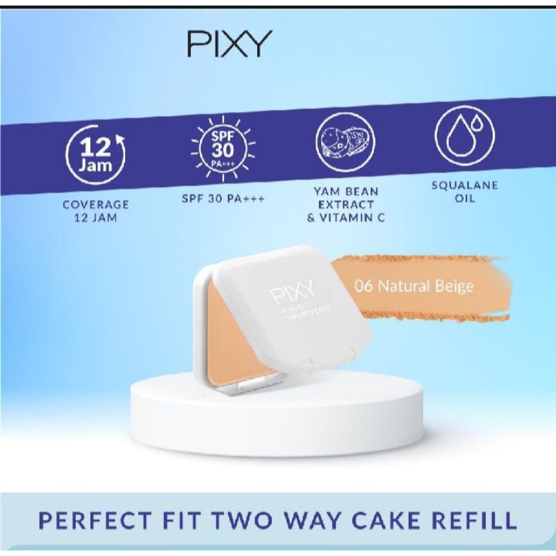 BEDAK PIXY NATURAL WHITE/BEDAK PIXY  NATURAL BEIGE ORIGINAL