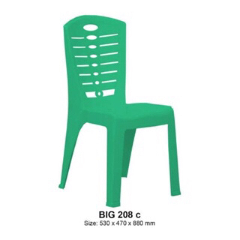 Kursi Plastik Sender / Kursi Makan / Kursi Cafe / Kursi Warkop / Kursi Santai / Kursi Plastik Napoll