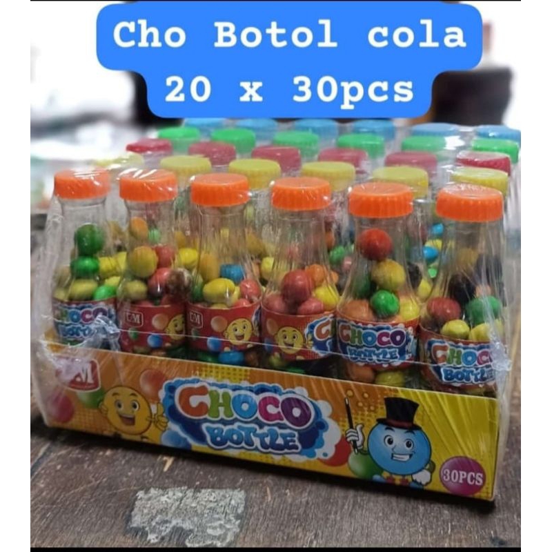 

PERMEN CHOCO DSM BOTTLE COLA ISI 30 PCS