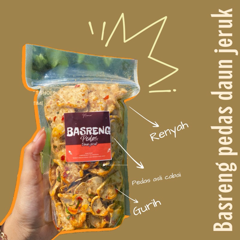 

Basreng pipih renyah pedas daun jeruk 120gr