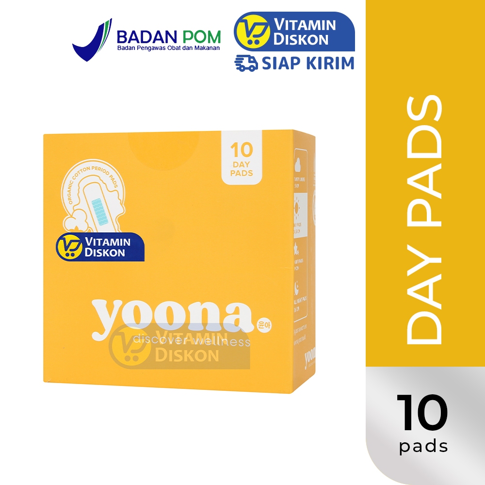 YOONA DAY PADS 24,5CM - 10 PADS