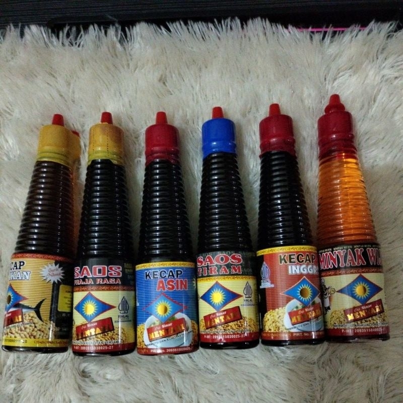 

paket hemat isis 6botol(kecap ikan,saos prajarasa,kecap asin,saos tiram,kecap inggris,minyak wijen)