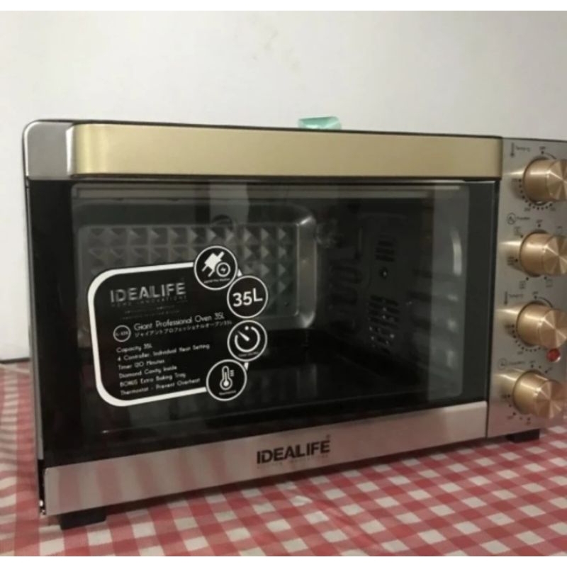 IDEALIFE IL-335 Oven Listrik Pemanggang Serbaguna Electric Toaster IL335