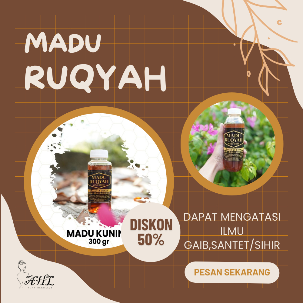 

MADU RUQYAH madu ruqyah madu doa 300gr