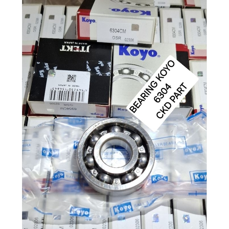 BEARING LAHER 6304 KOYO KRUK AS RX KING RX KING NEW RXK  ORI