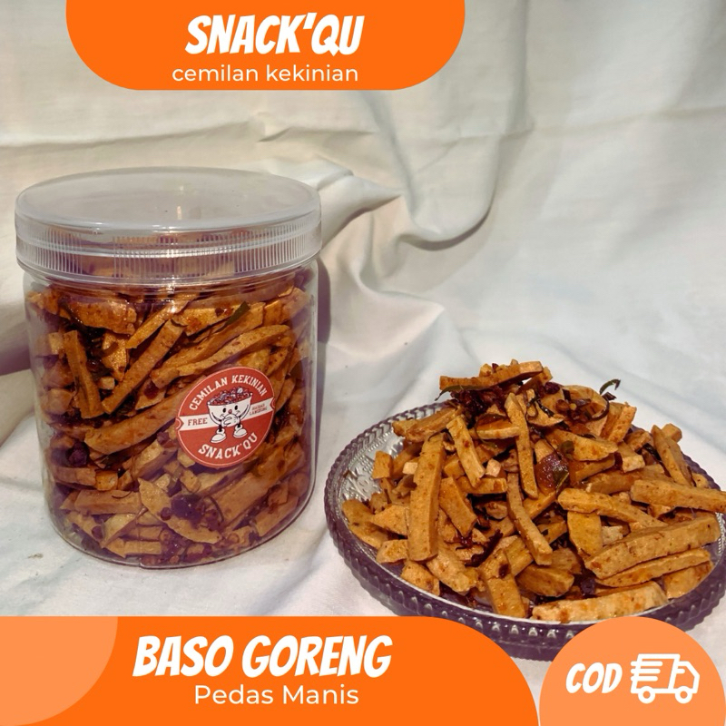 

BASRENG Baso Goreng Khas Bogor (Pedas Manis Daun Jeruk)