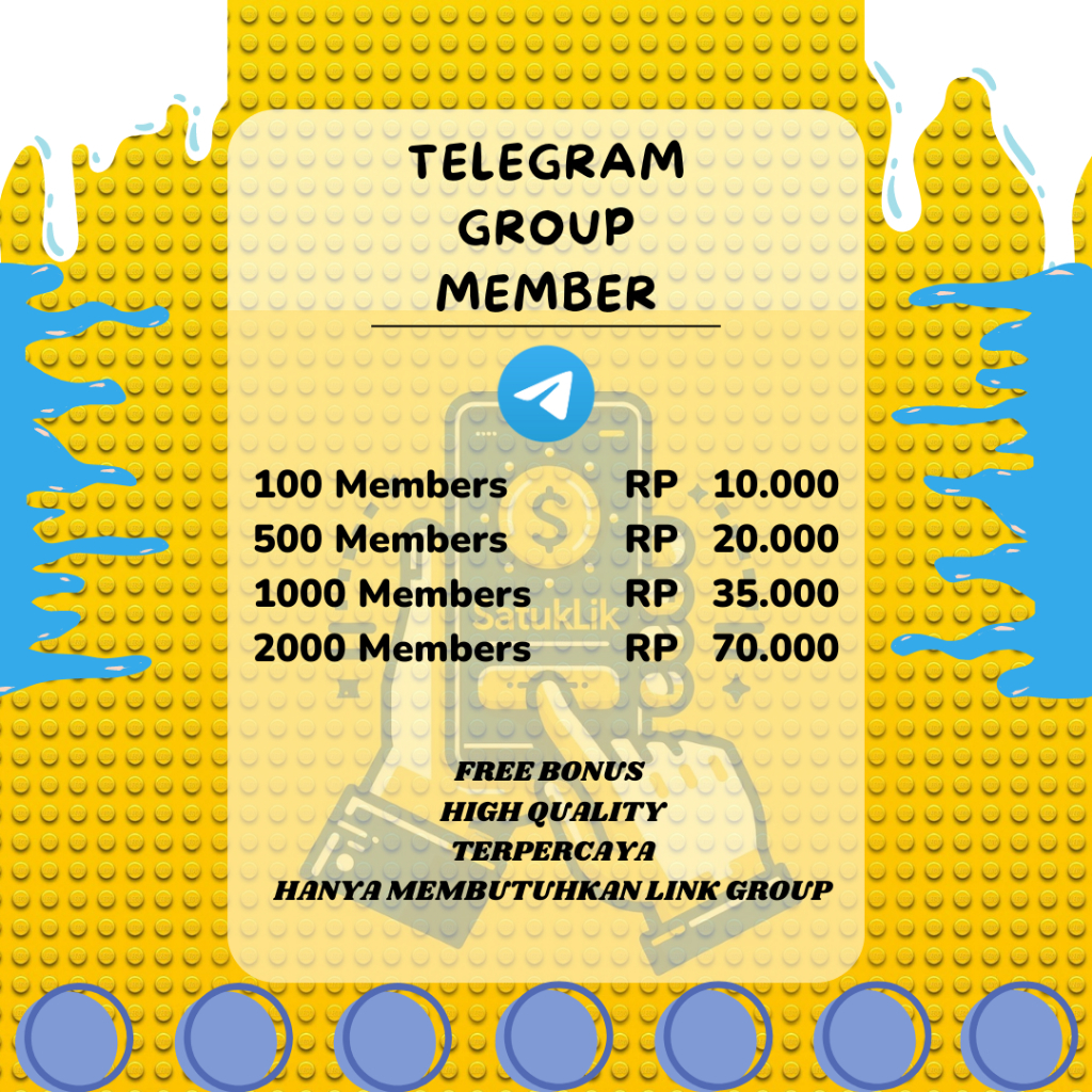 Telegram Member Channel Group Penambah Anggota Bergaransi Refill Murah High Quality + Bonus