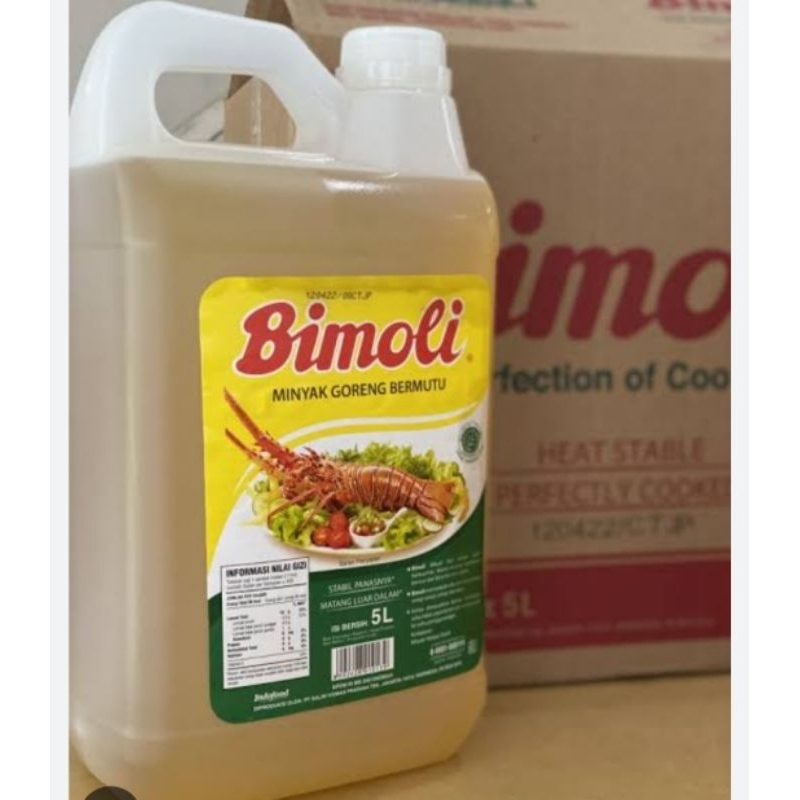 

Bimoli Minyak Goreng Jerigen 5 liter.