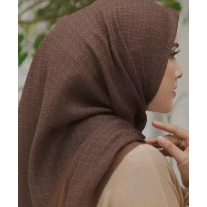 Buttonscarves The Tapis Square Cappucino, canary Series SALE as is