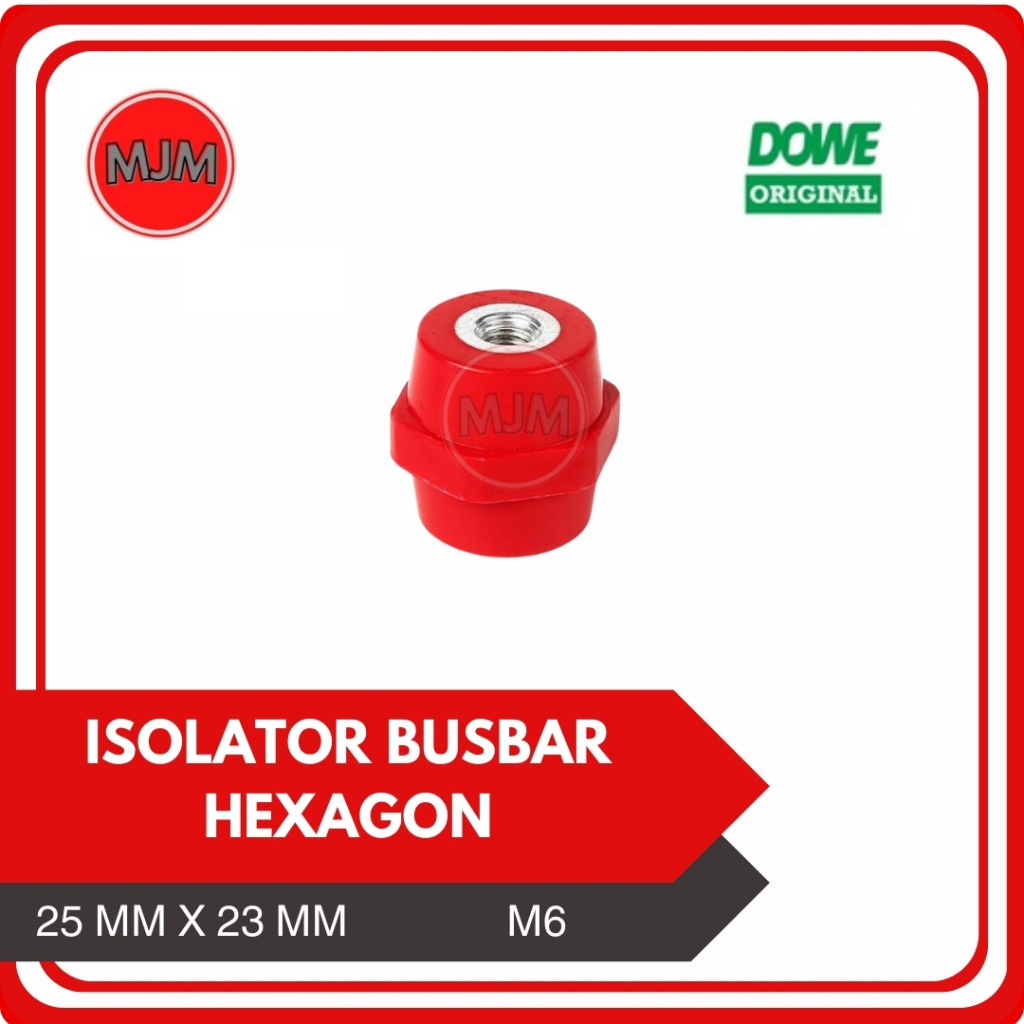 Busbar Insulator/Isolator Hexagonal SEP 25 M6