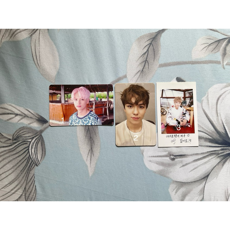 [READY STOCK] SEVENTEEN VERNON JUN MINGHAO BOYS BE TEEN AGE PHOTOCARD