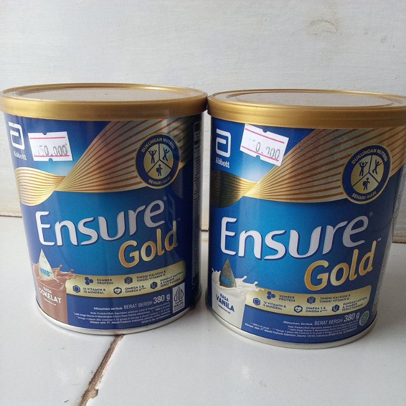 

ensure gold 380 gr coklat/ vanila