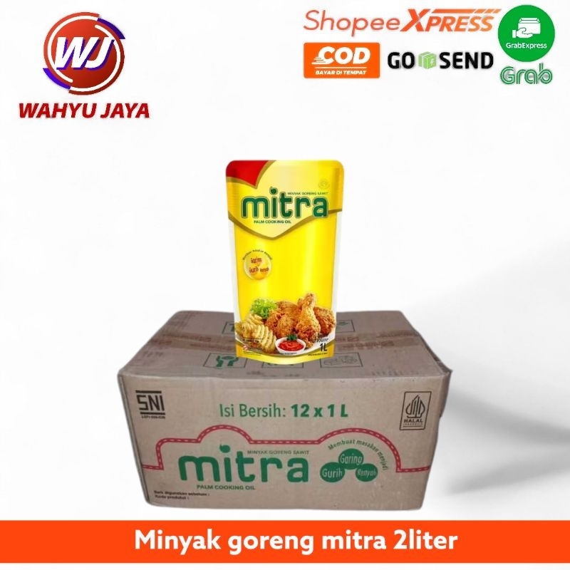 

Minyak goreng mitra 2liter Dus @6