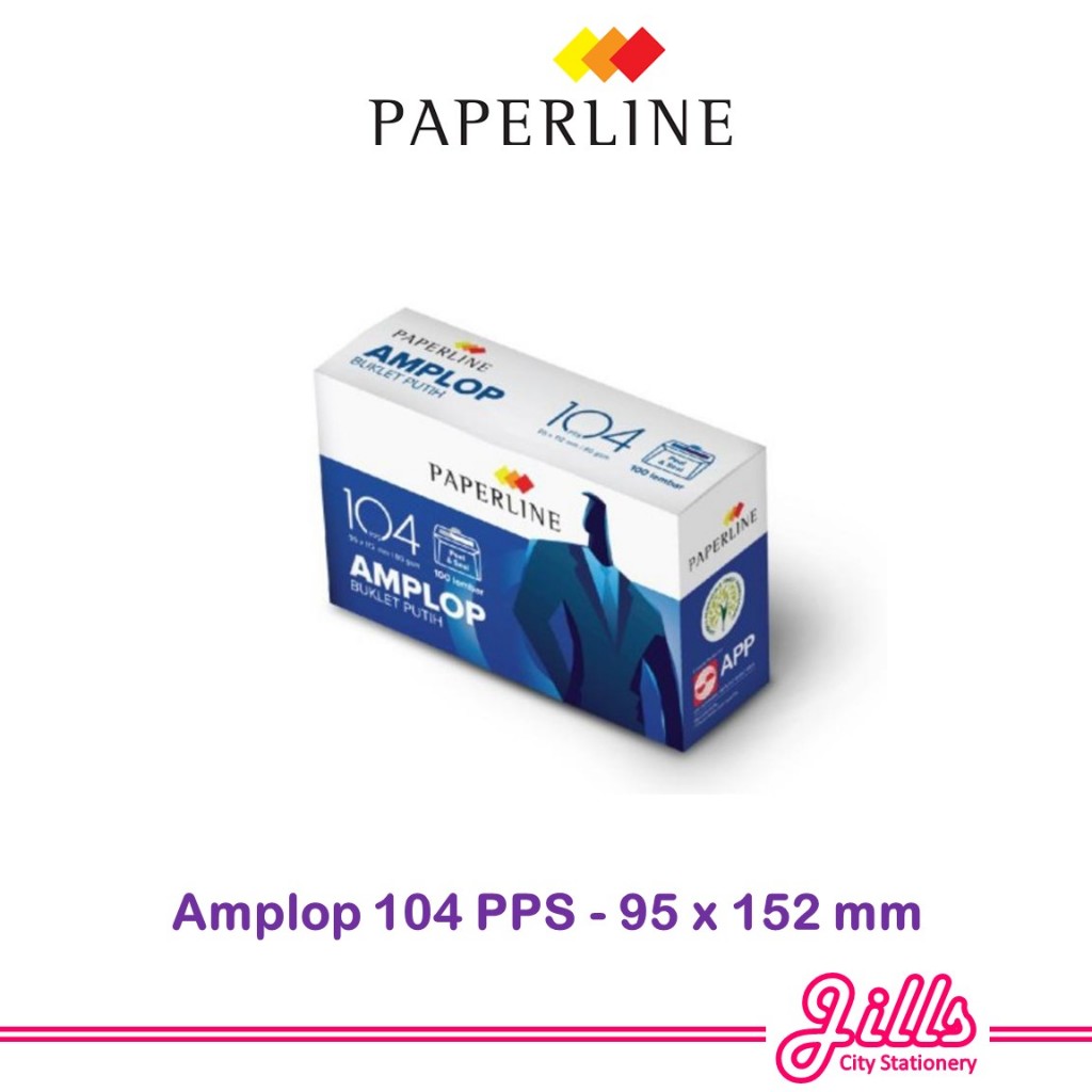 

Paperline Amplop Putih Polos 104 PPS