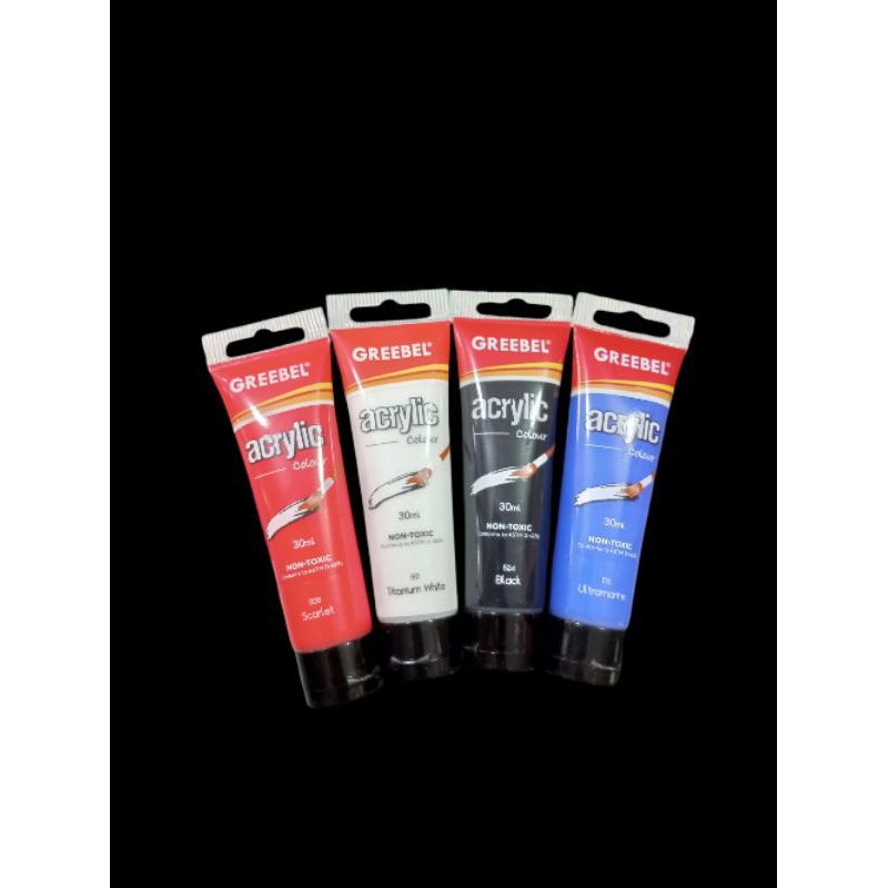 

GREEBEL CAT LUKIS / CAT ACRILIC COLOUR KANVAS CAT ACRYLIC 30 ML / cat akrilic