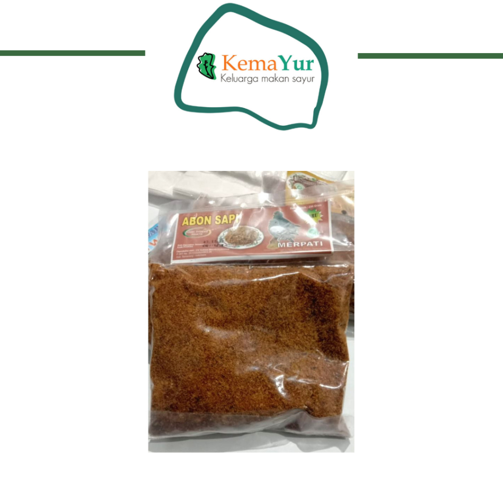 

Abon Sapi Cap Ratu Lebah 250gr (Kemasan Repack)