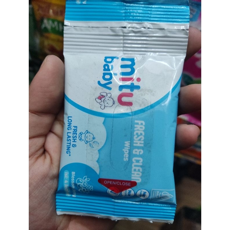 Mitu Tisu Basah Sachet Kecil