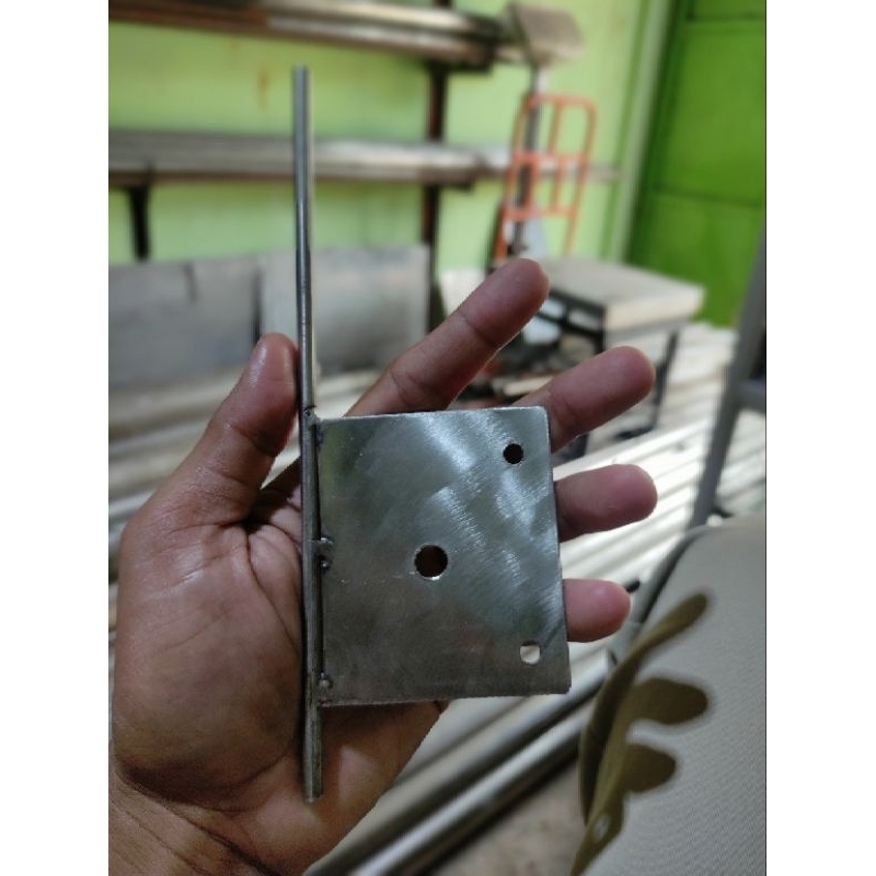 Kemudi steanless untuk miniatur kapal dan rc