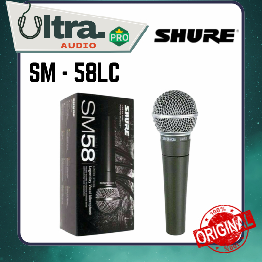 SHURE SM58 / Mic SM 58 / SM58LC Mic Vocal Dynamic ORIGINAL