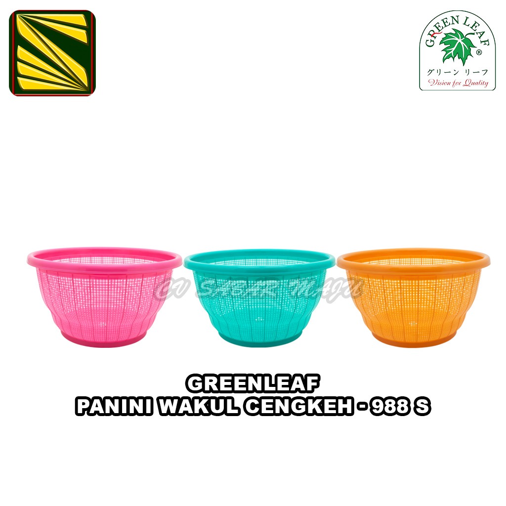 Greenleaf Bakul Serbaguna, Wakul Cengkeh 988, Keranjang Plastik