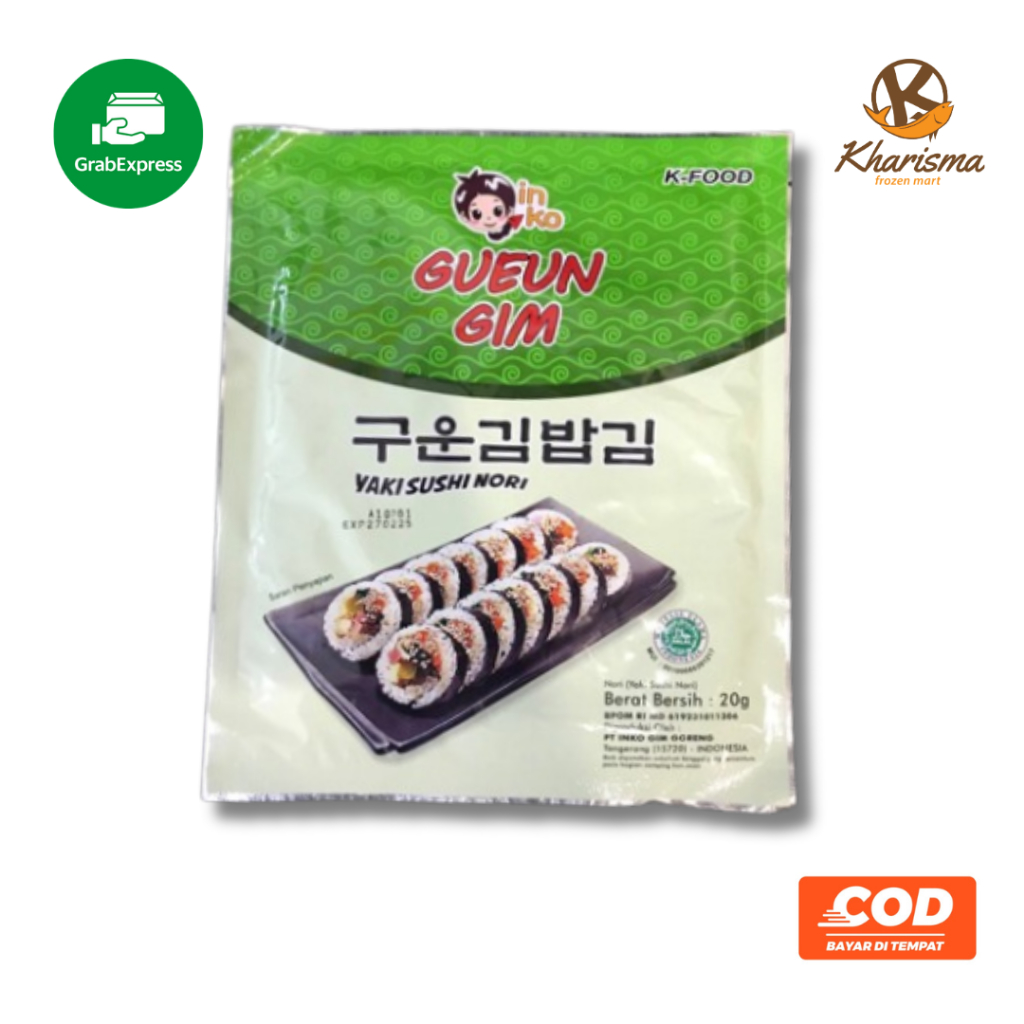 

Inko Gueun Gim Rumput Laut Nori Sushi