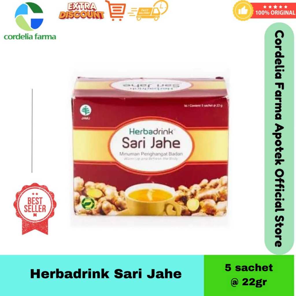 

Herbadrink Sari Jahe Ginger Tea